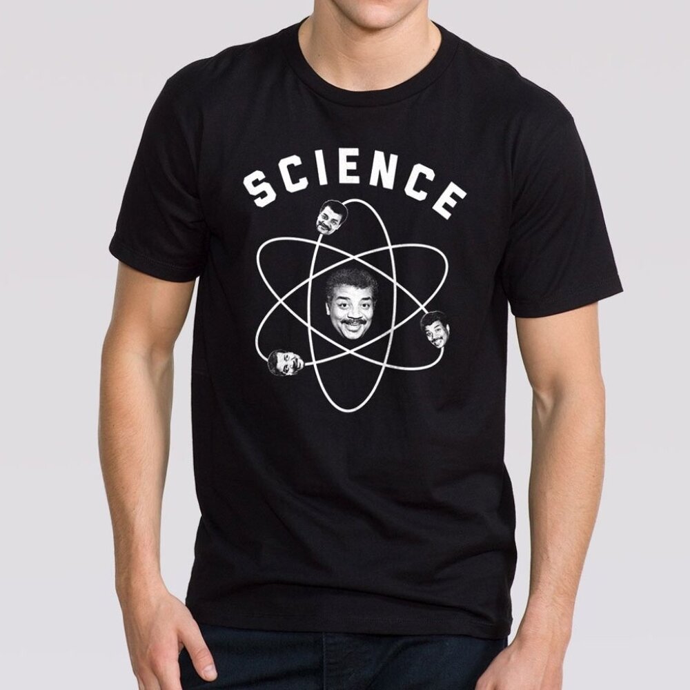 2XL Unisex/Men's New Unworn Science T-Shirt Neil DeGrasse Tyson